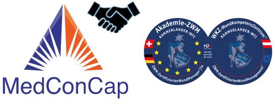 MedConCap-ZWMAG_WKZLogo Kooperation MedConCap und ZWM AG