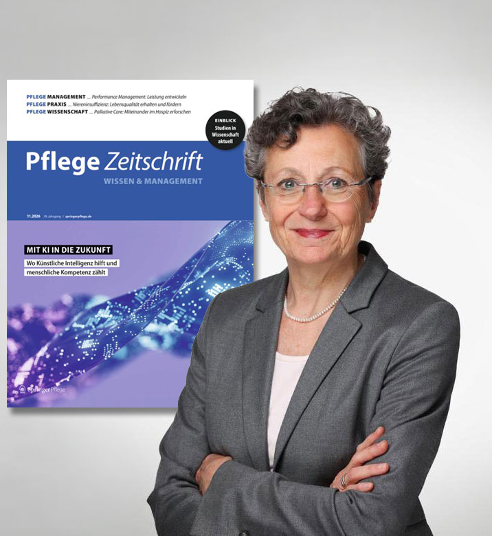 dr-christine-von-reibnitz-mit-Pflegezeitschrift Prof. Dr. Christine von Reibnitz